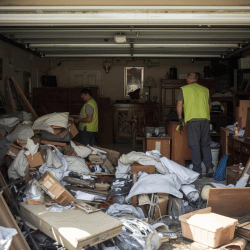 MoveNhaul team providing junk removal and moving services